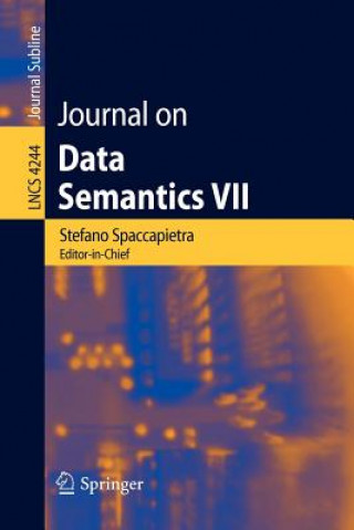 Książka Journal on Data Semantics VII Stefano Spaccapietra