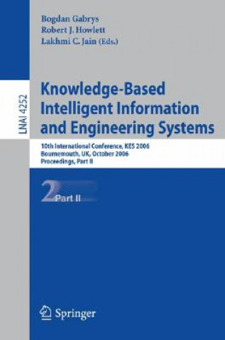 Kniha Knowledge-Based Intelligent Information and Engineering Systems, 2 Teile. Pt.2 Bogdan Gabrys
