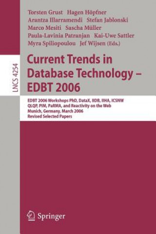 Książka Current Trends in Database Technology - EDBT 2006 Torsten Grust