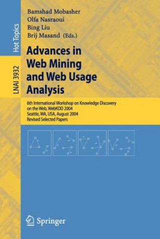 Könyv Advances in Web Mining and Web Usage Analysis Bamshad Mobasher