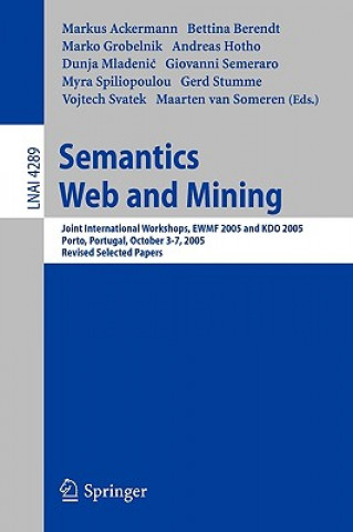 Kniha Semantics, Web and Mining Markus Ackermann