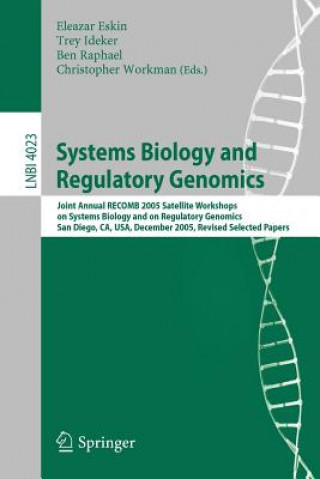 Kniha Systems Biology and Regulatory Genomics Eleazar Eskin