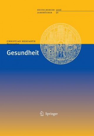 Kniha Gesundheit Christian Herfarth