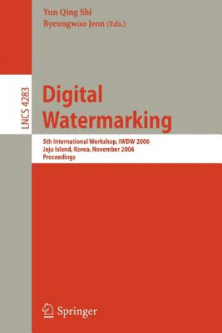 Kniha Digital Watermarking Yun Qing Shi