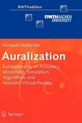 Knjiga Auralization Michael Vorländer