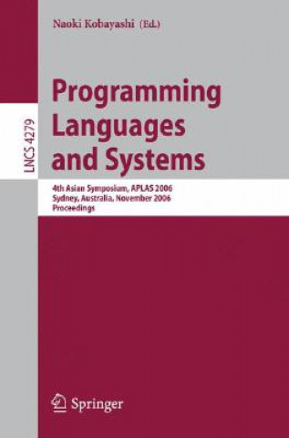 Book Programming Languages and Systems Naoki Kobayashi