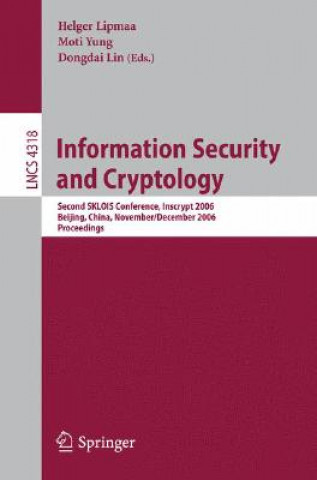 Buch Information Security and Cryptology Helger Lipmaa