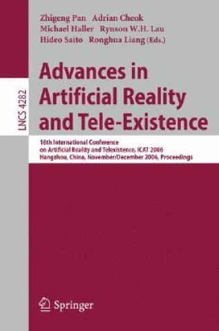 Livre Advances in Artificial Reality and Tele-Existence Ronghua Liang