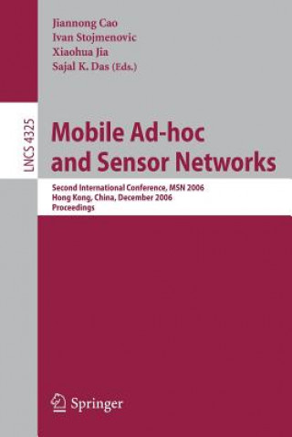 Carte Mobile Ad-hoc and Sensor Networks Jiannong Cao