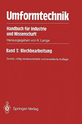 Kniha Umformtechnik Kurt Lange