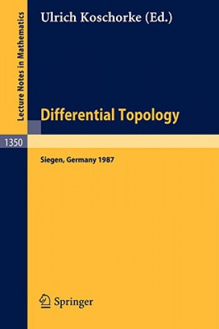 Carte Differential Topology Ulrich Koschorke