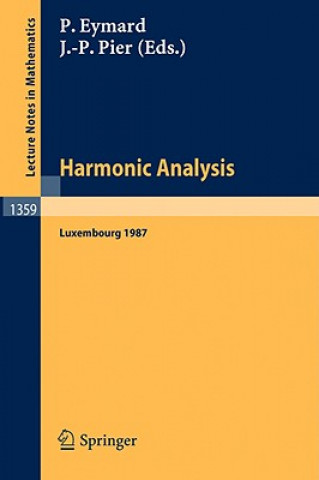 Carte Harmonic Analysis Pierre Eymard