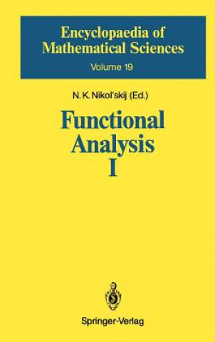 Boek Functional Analysis I Nikolai K. Nikolski