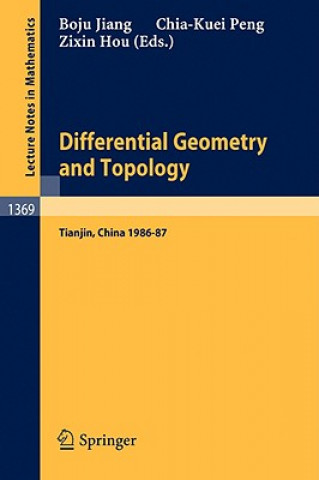 Könyv Differential Geometry and Topology Boju Jiang