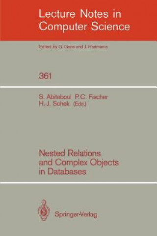 Knjiga Nested Relations and Complex Objects in Databases Serge Abiteboul