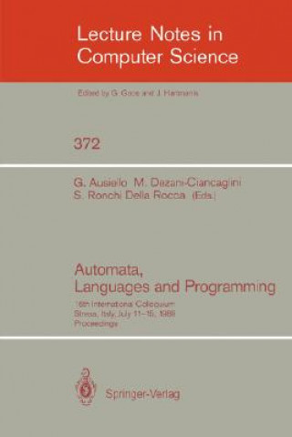 Книга Automata, Languages and Programming Giorgio Ausiello