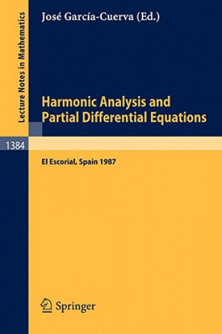 Knjiga Harmonic Analysis and Partial Differential Equations Jose Garcia-Cuerva