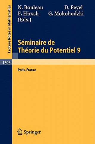 Kniha Séminaire de Théorie du Potentiel Paris, No. 9 Nicolas Bouleau