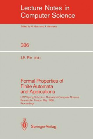 Knjiga Formal Properties of Finite Automata and Applications Jean E. Pin