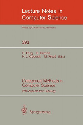 Carte Categorical Methods in Computer Science Hartmut Ehrig