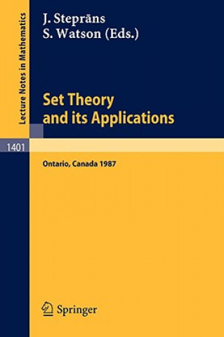 Carte Set Theory and its Applications Juris Steprans