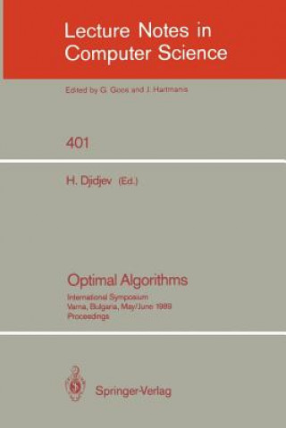 Książka Optimal Algorithms Hristo Djidjev