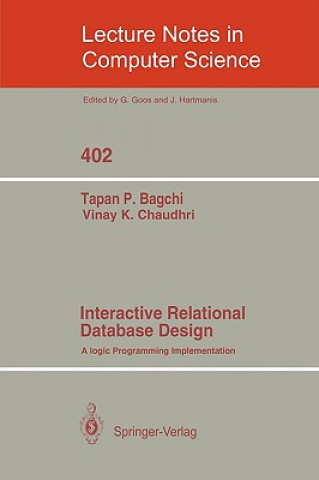 Könyv Interactive Relational Database Design Tapan P. Bagchi