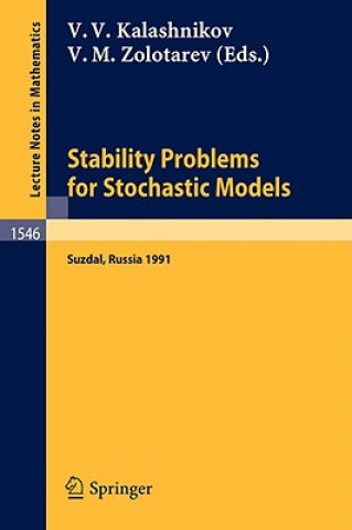 Carte Stability Problems for Stochastic Models Vladimir V. Kalashnikov