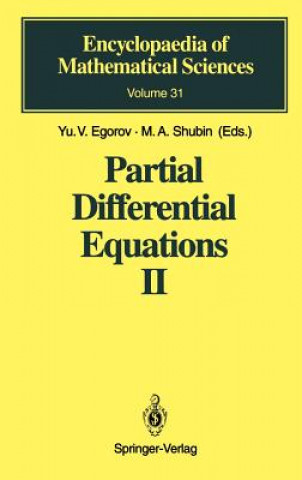 Könyv Partial Differential Equations II Yurii V. Egorov