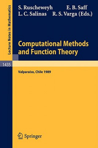 Book Computational Methods and Function Theory Stephan Ruscheweyh