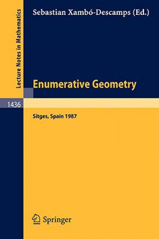 Kniha Enumerative Geometry Sebastian Xambó-Descamps