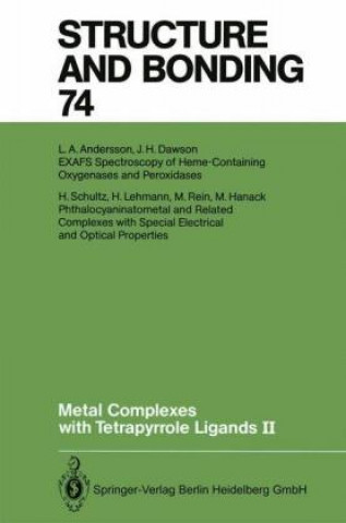Könyv Metal Complexes with Tetrapyrrole Ligands II Johann W. Buchler