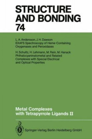 Knjiga Metal Complexes with Tetrapyrrole Ligands II Johann W. Buchler