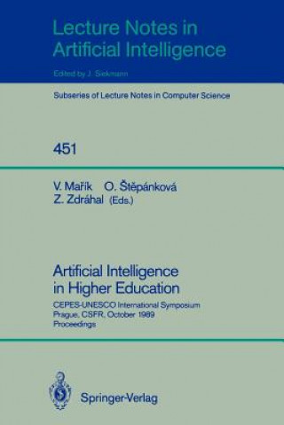 Carte Artificial Intelligence in Higher Education Vladimir Marik