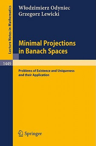 Kniha Minimal Projections in Banach Spaces Wlodzimierz Odyniec