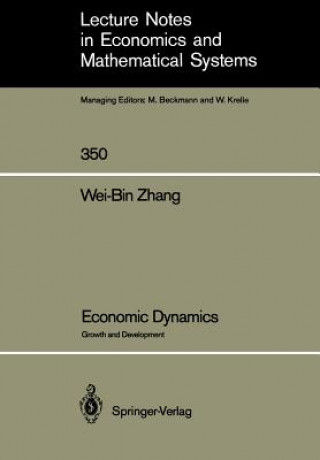 Kniha Economic Dynamics Wei-Bin Zhang