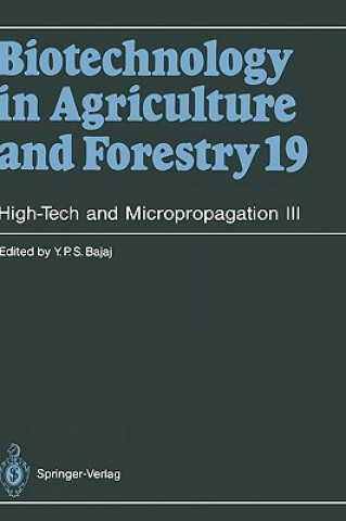 Kniha High-Tech and Micropropagation III pringer