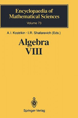 Kniha Representations of Finite-Dimensional Algebras Aleksei I. Kostrikin