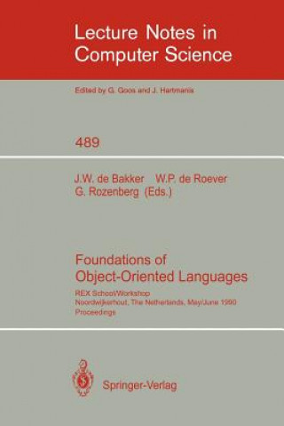 Carte Foundations of Object-Oriented Languages Jacobus W. de Bakker