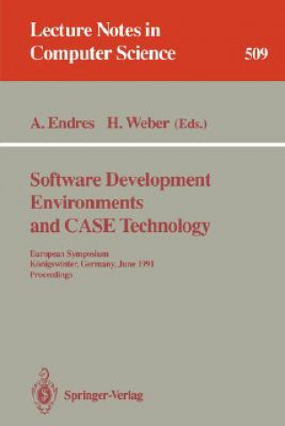 Książka Software Development Environments and Case Technology Albert Endres