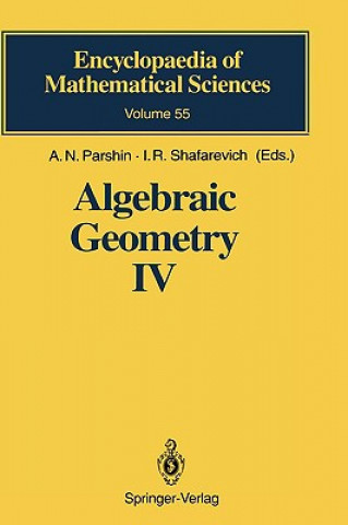 Książka Algebraic Geometry IV A. N. Parshin