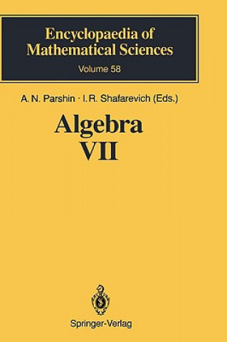 Kniha Algebra VII A. N. Parshin