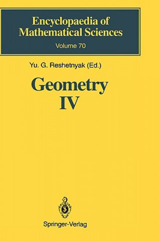 Livre Geometry IV Yu. G. Reshetnyak