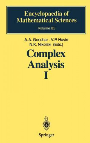 Könyv Complex Analysis I A. A. Gonchar