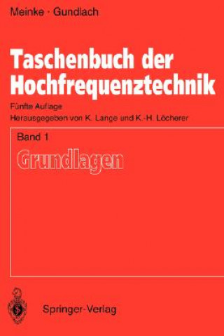 Kniha Taschenbuch Der Hochfrequenztechnik Hans H. Meinke