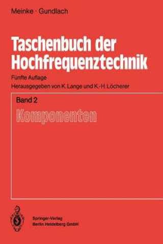 Buch Taschenbuch Der Hochfrequenztechnik Hans H. Meinke