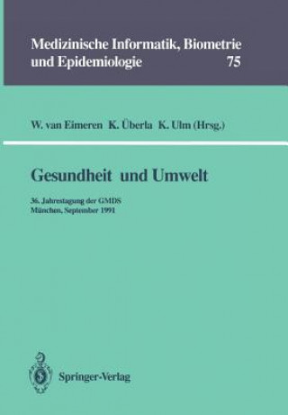 Kniha Gesundheit und Umwelt Wilhelm van Eimeren