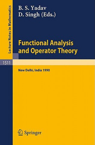 Carte Functional Analysis and Operator Theory B. S. Yadav