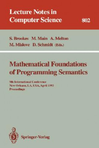 Carte Mathematical Foundations of Programming Semantics Stephen Brookes