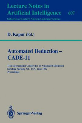 Könyv Automated Deduction - CADE-11 Alan Bundy